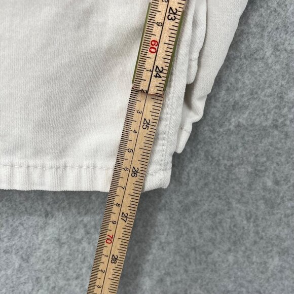 Free People In My Feelings Crop Boot Cut Pants Size L White Velvet Boho NEW - Picture 11 of 12